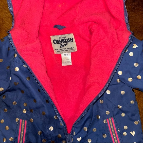 OshKosh B’Gosh toddler spring jacket, 18 months - Picture 3 of 4